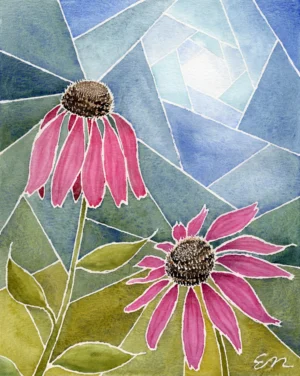 Stained Glass Coneflower