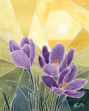 Stained Glass Crocus